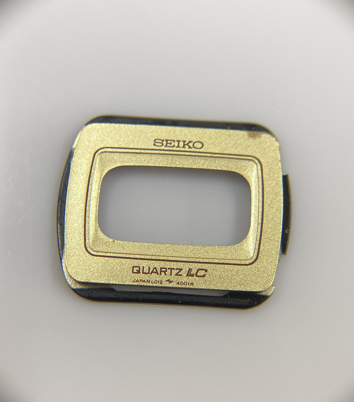 Vintage Seiko L012-4009 Ladies Digital Watch, Quartz LLC, Panel Cover w/ Gasket