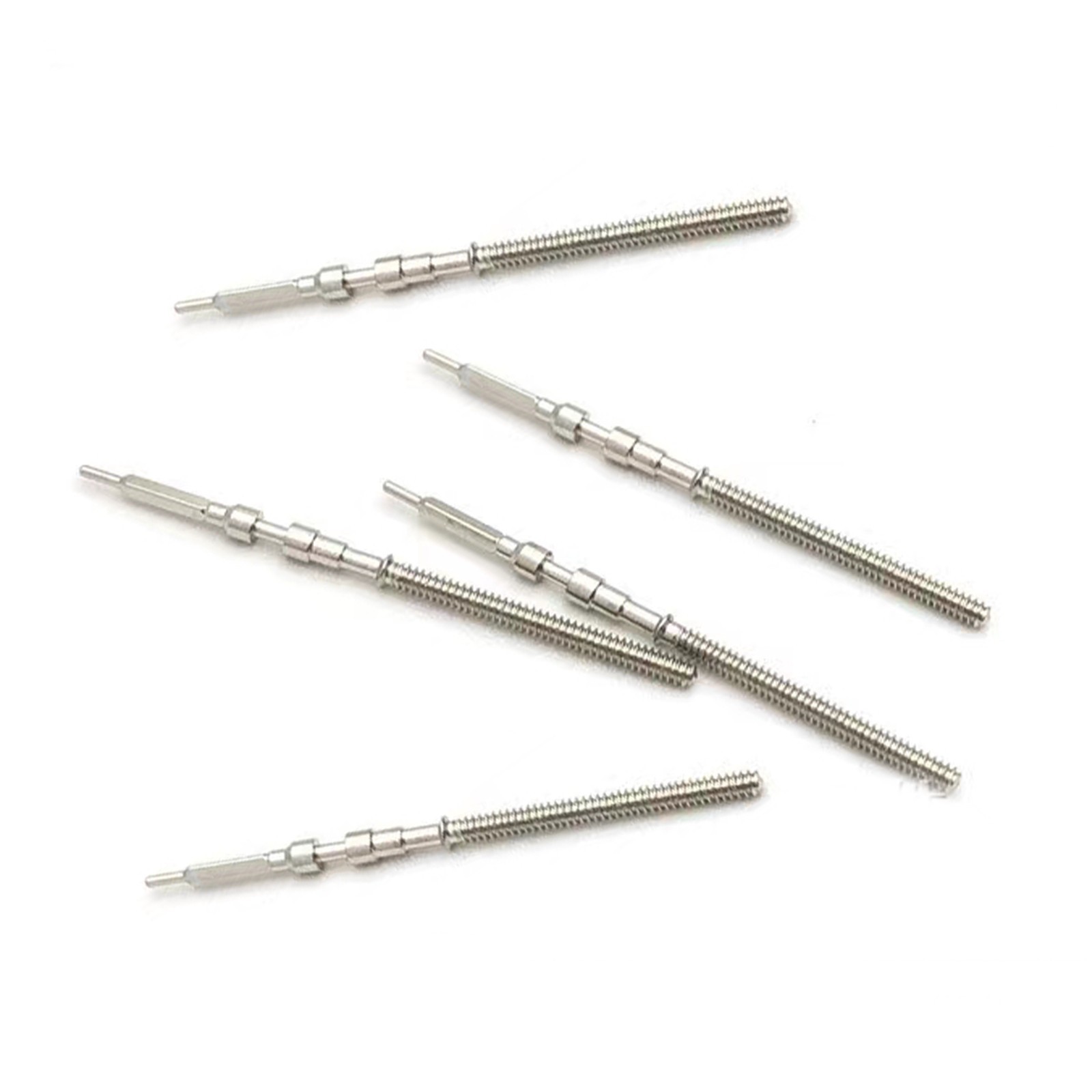 5Pack Metal Watch Winding Stem Rod Bar Replacement For 46941 46943 Movement F