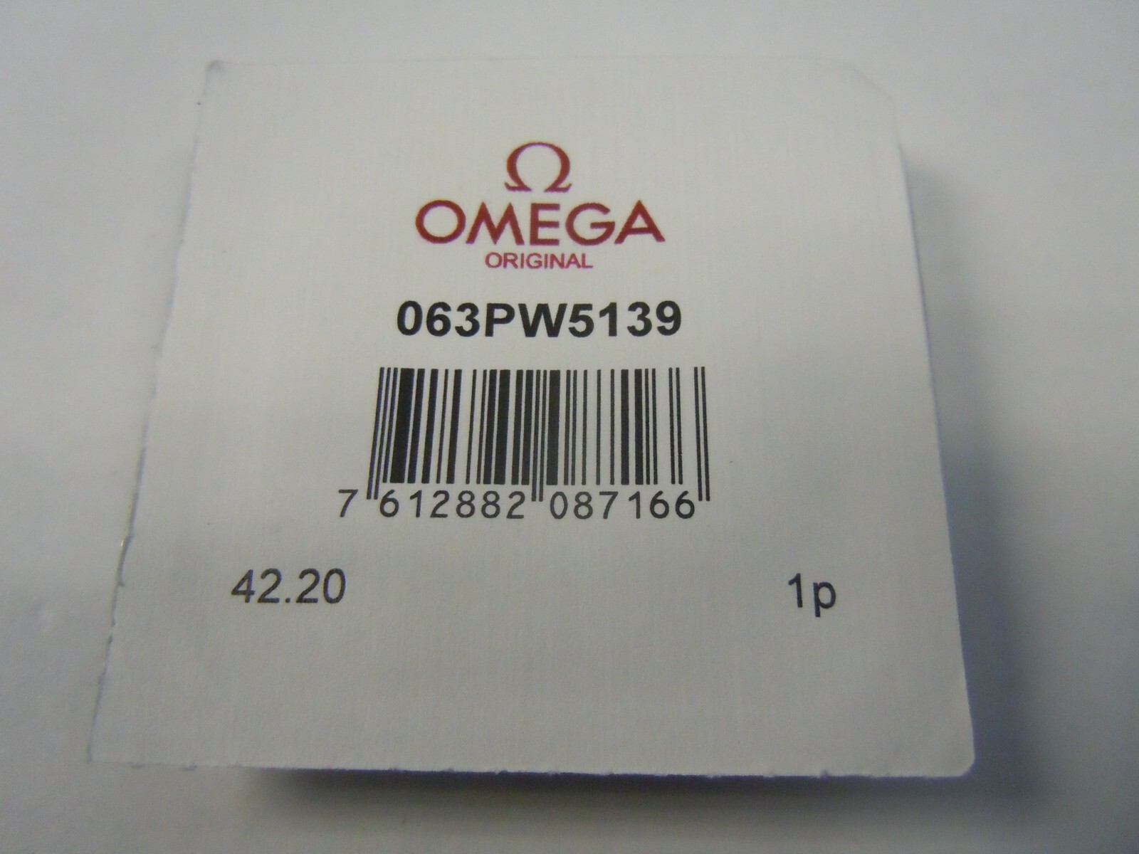 Genuine Omega Plexi Glass Acrylic Crystal PW5139 Speedmaster Moonwatch 145.022