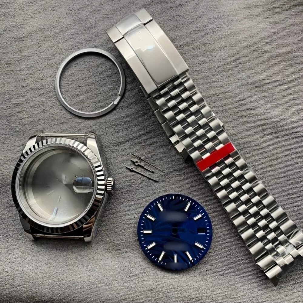 DIY 36mm Stainless Watch Case Kit For 2824 Movement After-sales accessories