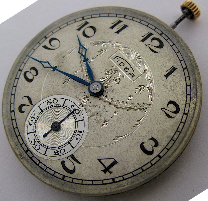 pocket watch movement for parts 17j., 4 adj. for parts … OF high grade …