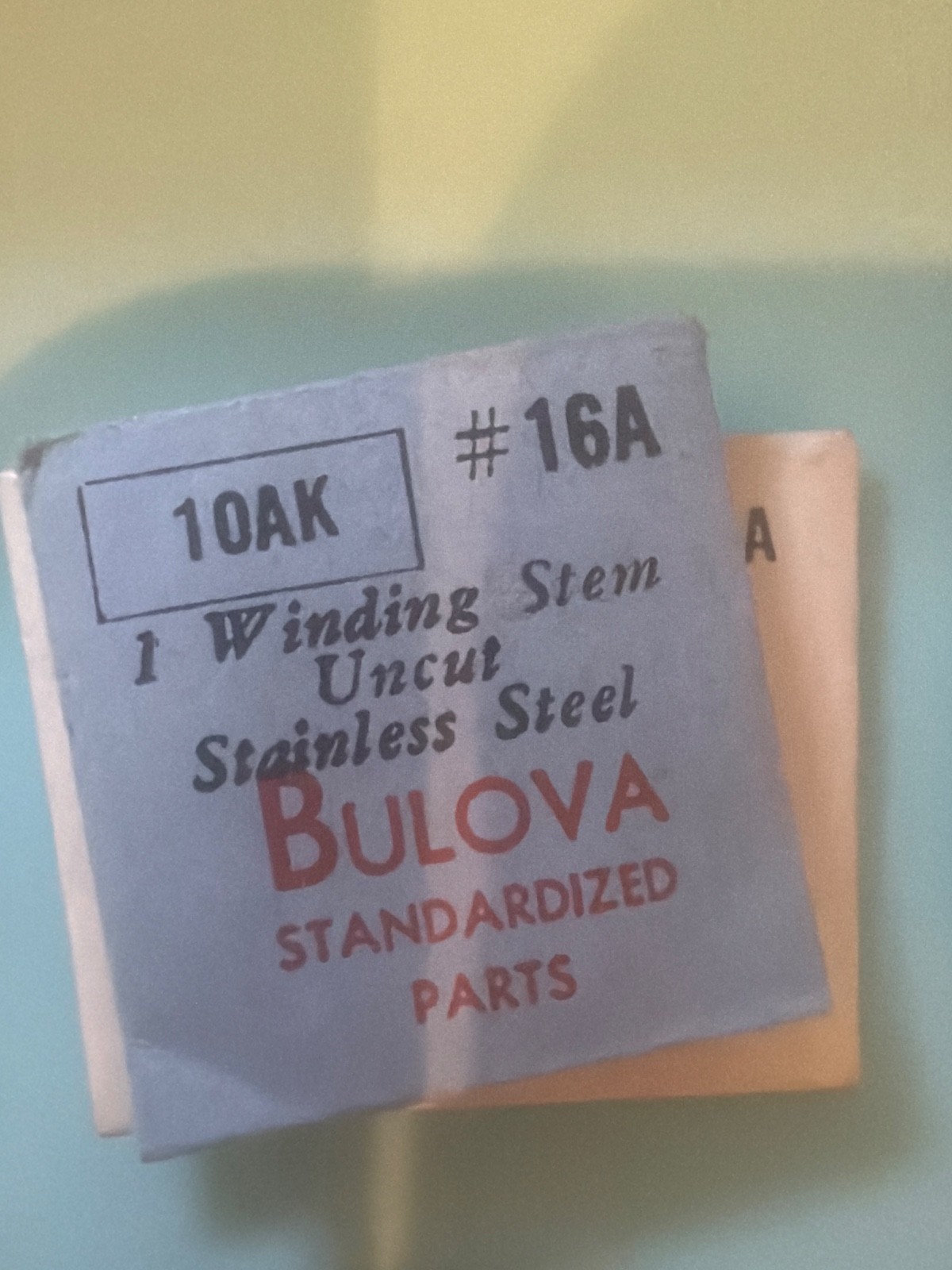 Bulova #16A #16B #16C # 16W – Winding Stem Various Calibers Factory Sealed – NOS
