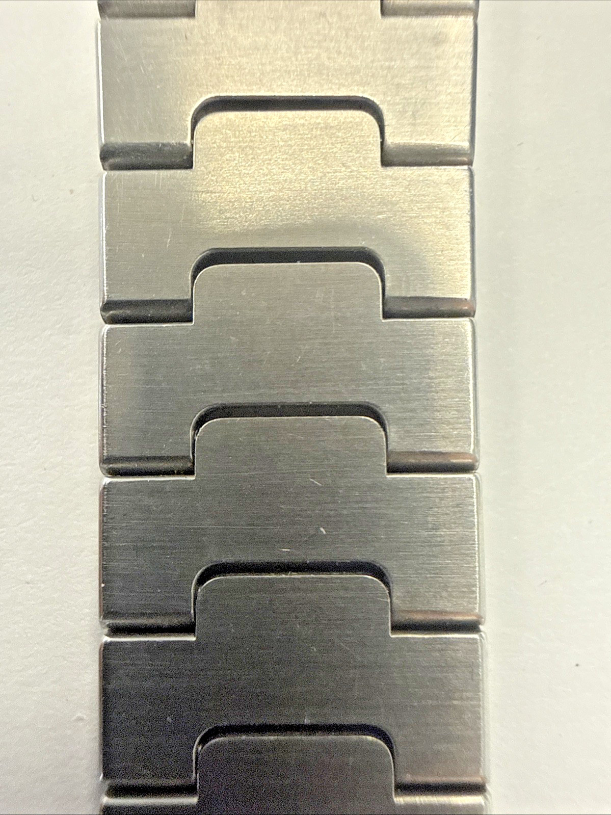 Cartier Santos Section Of Links Steel Original Not Complete # e12397