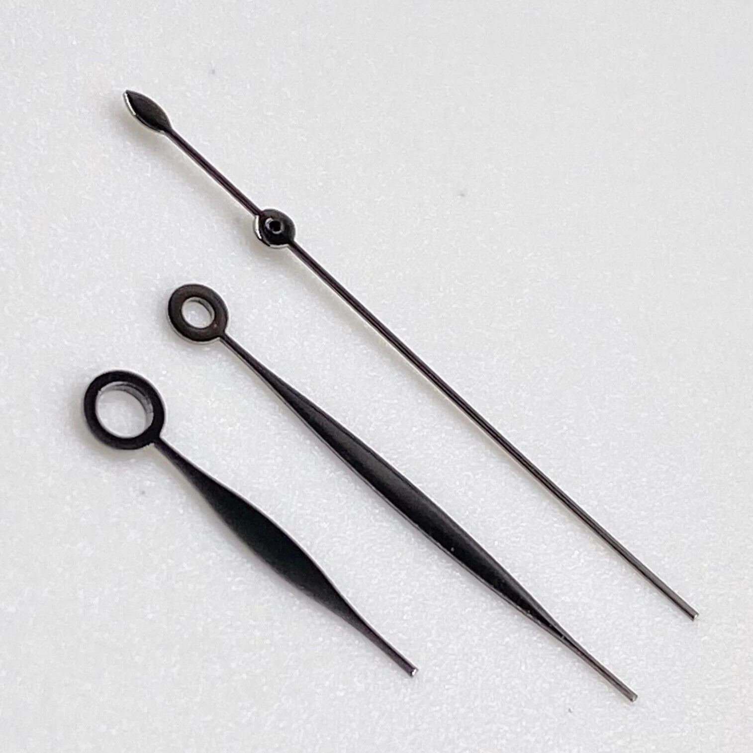 10.5x16x16mm Black Polished Watch Hands Set for Tissot 1853 T41 T006 Movement