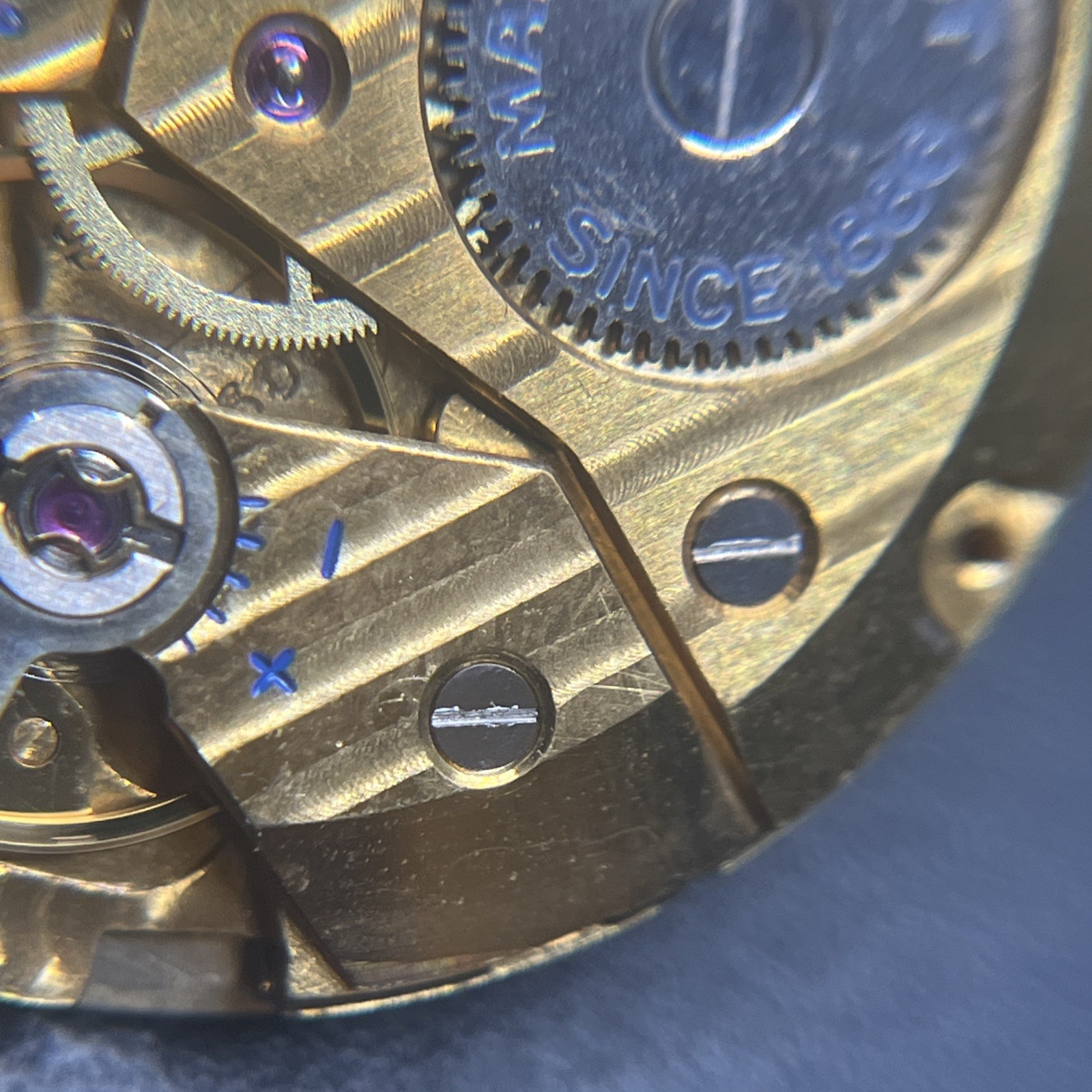 Marthey Tissot Cal. 608 Movement