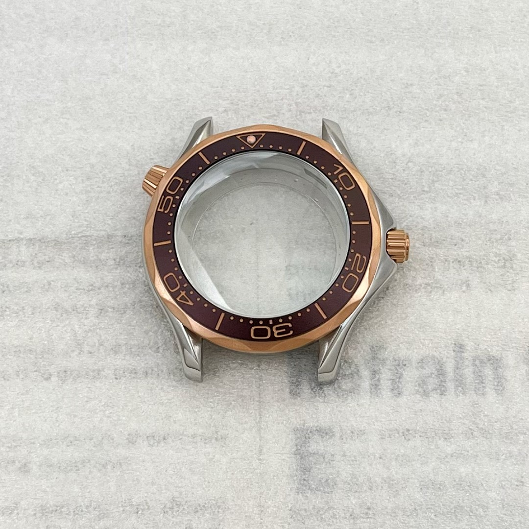 41mm Stainless Steel Watch Mod Case Fits NH35 Mechanical Movement