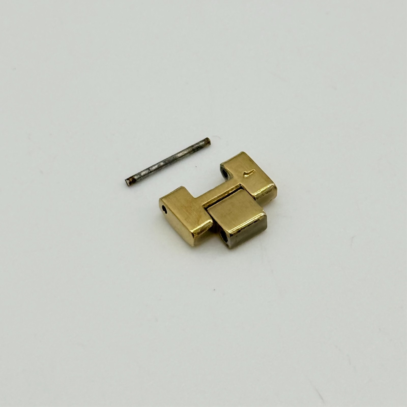 Women’s ELGIN Gold Tone Stainless Steel Watch Band Link 11mm w/Pin for EG166ST