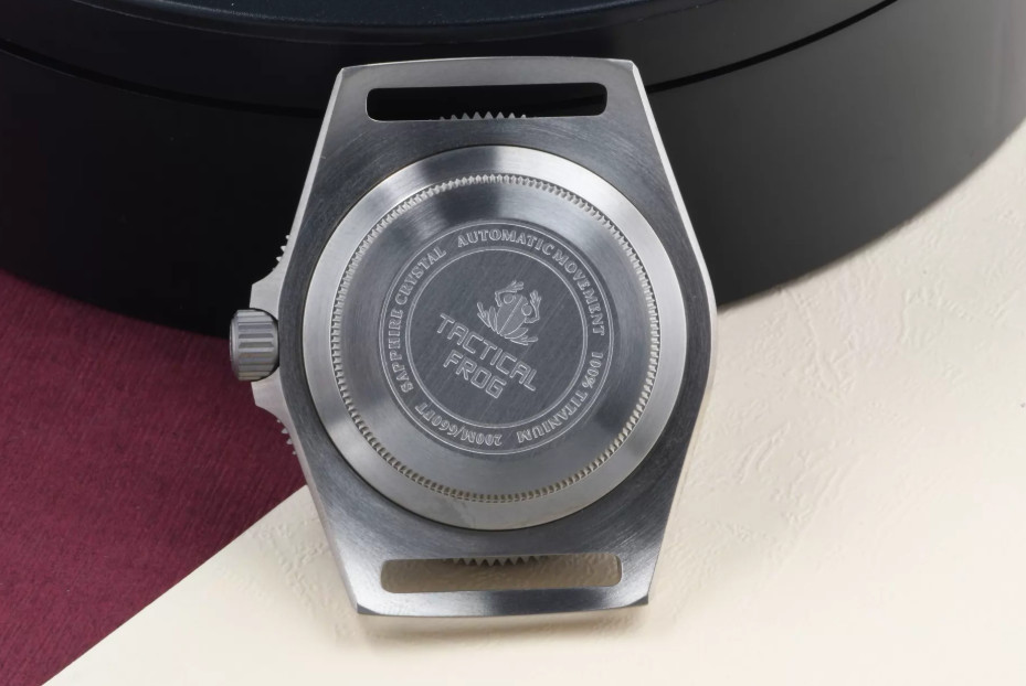 DIY New 42mm Titanium Watch Case For NH35/36/4R/6R Automatic Movements