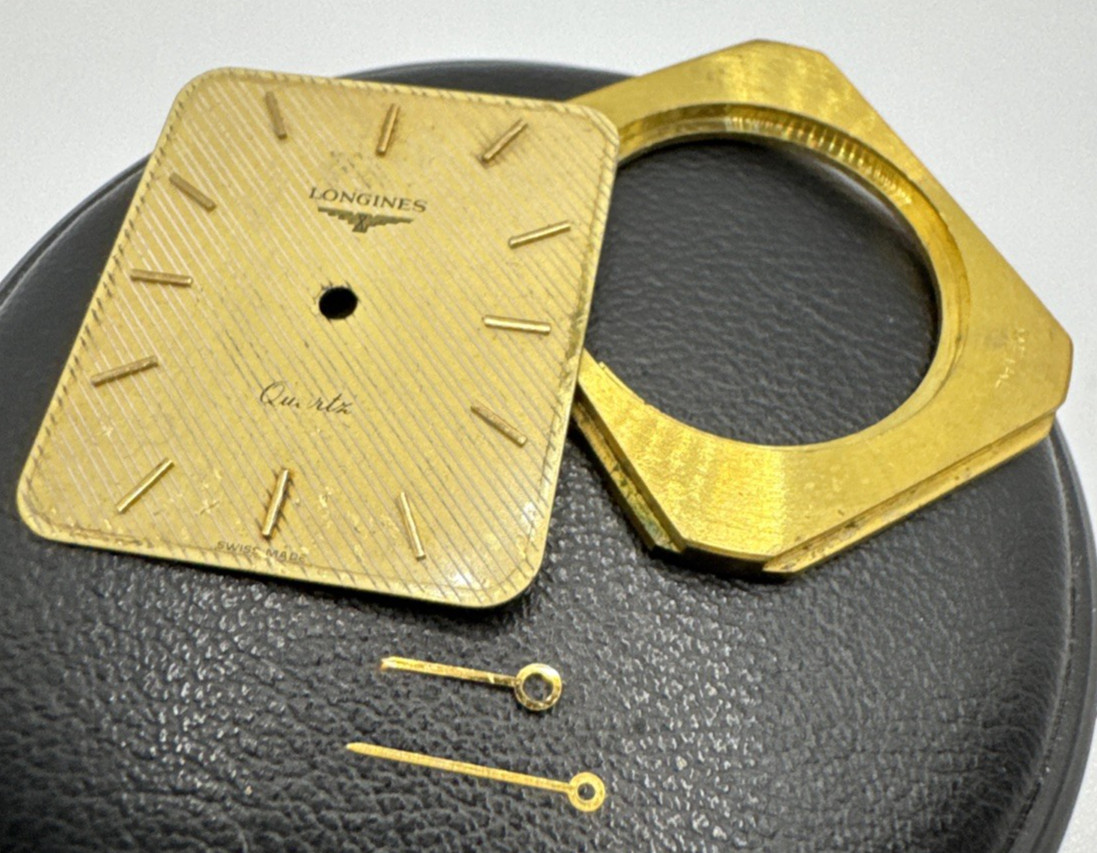 Longines Quartz ETA 256.031 Dial 25X22Mm + Hands + Movement Reducer