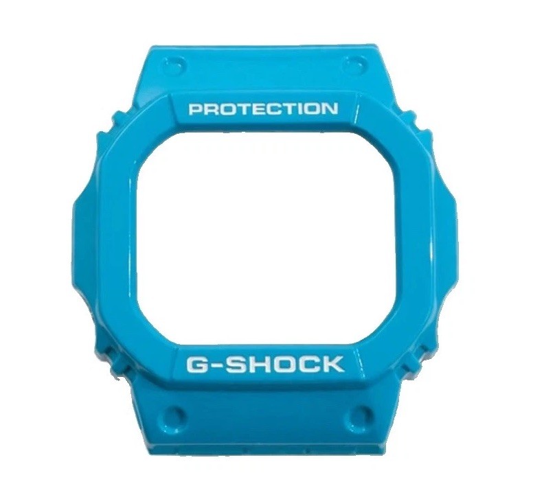 Genuine Casio G-Shock GW-5600 Teal With White Accents Watch Cover