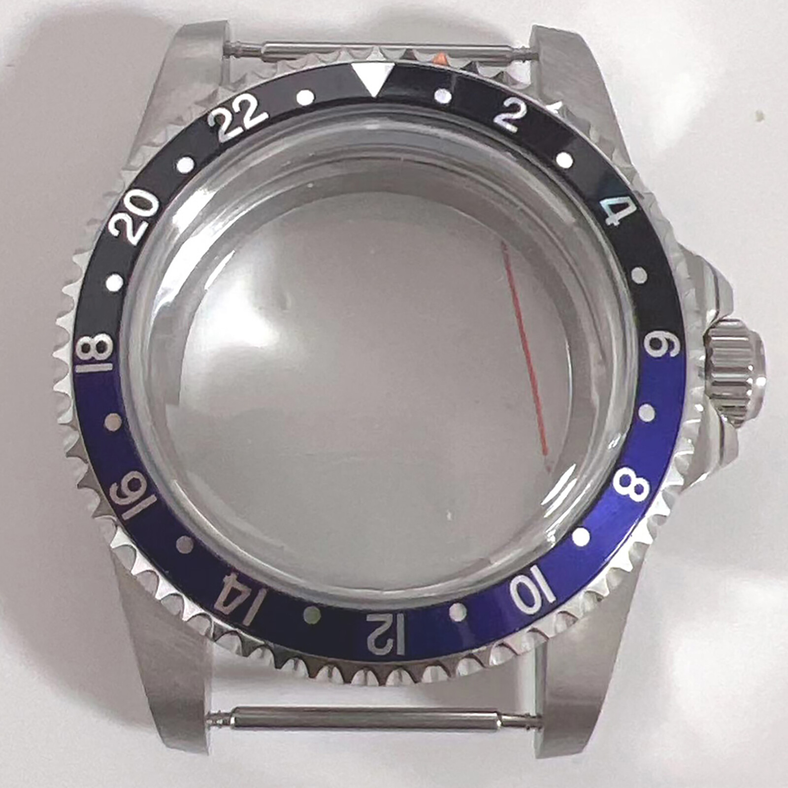 39.5MM Retro Watch Case Steel Acrylic Glass Case for NH35 NH36 Watch Movement