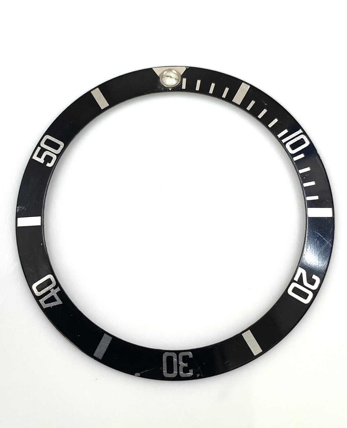 Genuine Rolex No Date Submariner 14060 14060M Black/White Bezel Insert