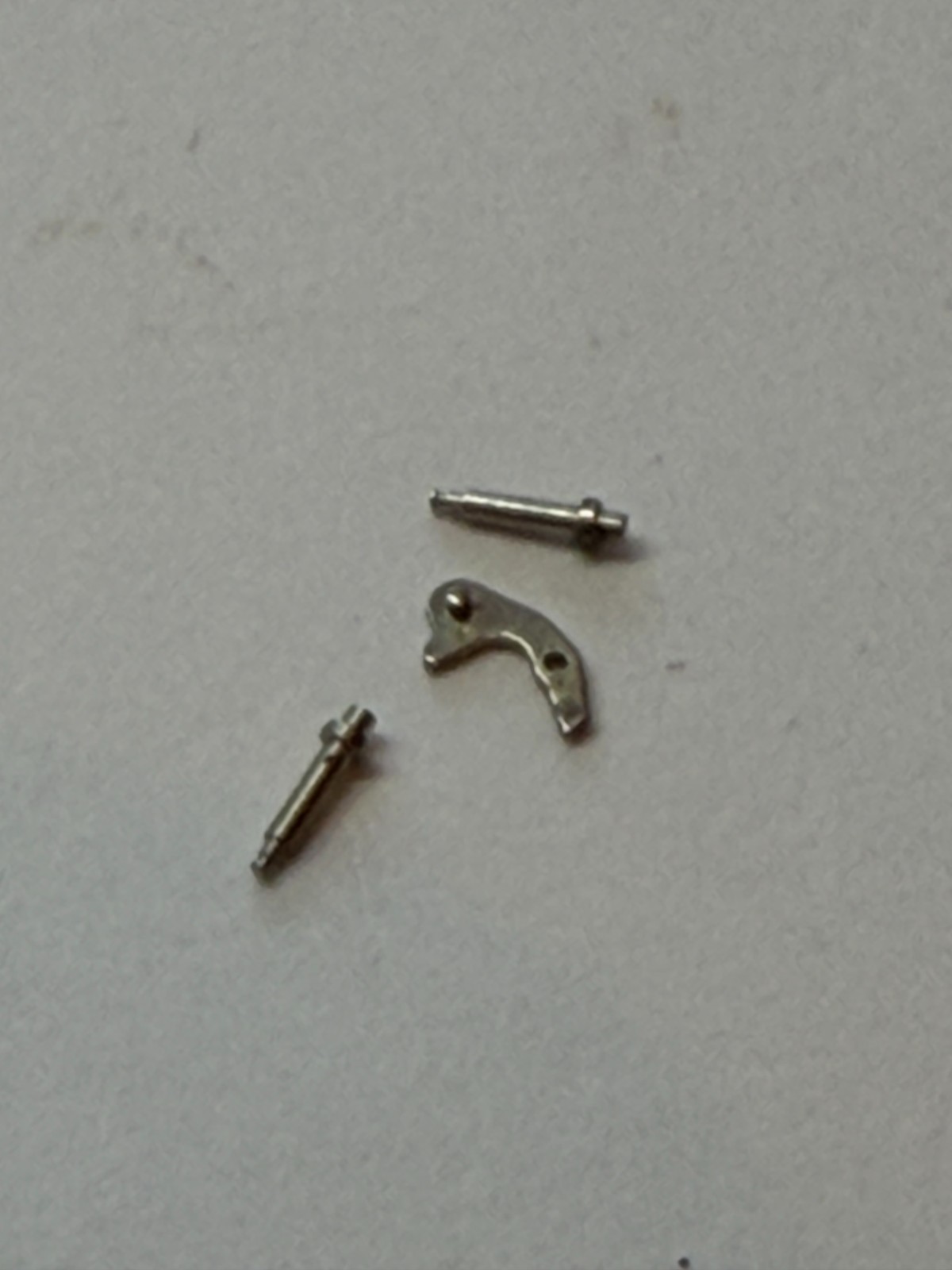 Chaika Cal 1301 Part 443/5443 Setting Lever And Two Screws NOS
