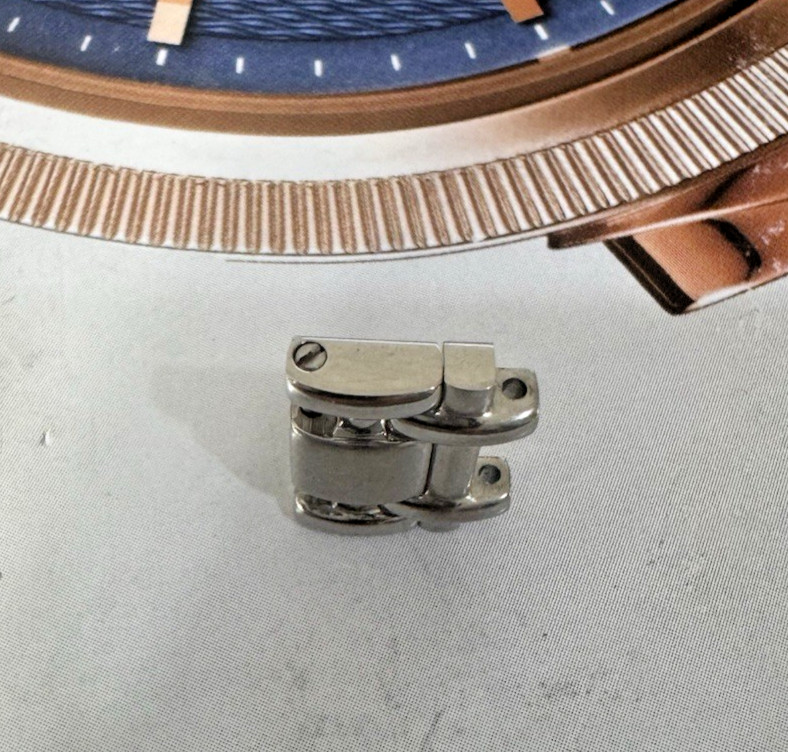 Concord Watch Link SARATOGA NEW Stainless Steel 14mm Swiss Made