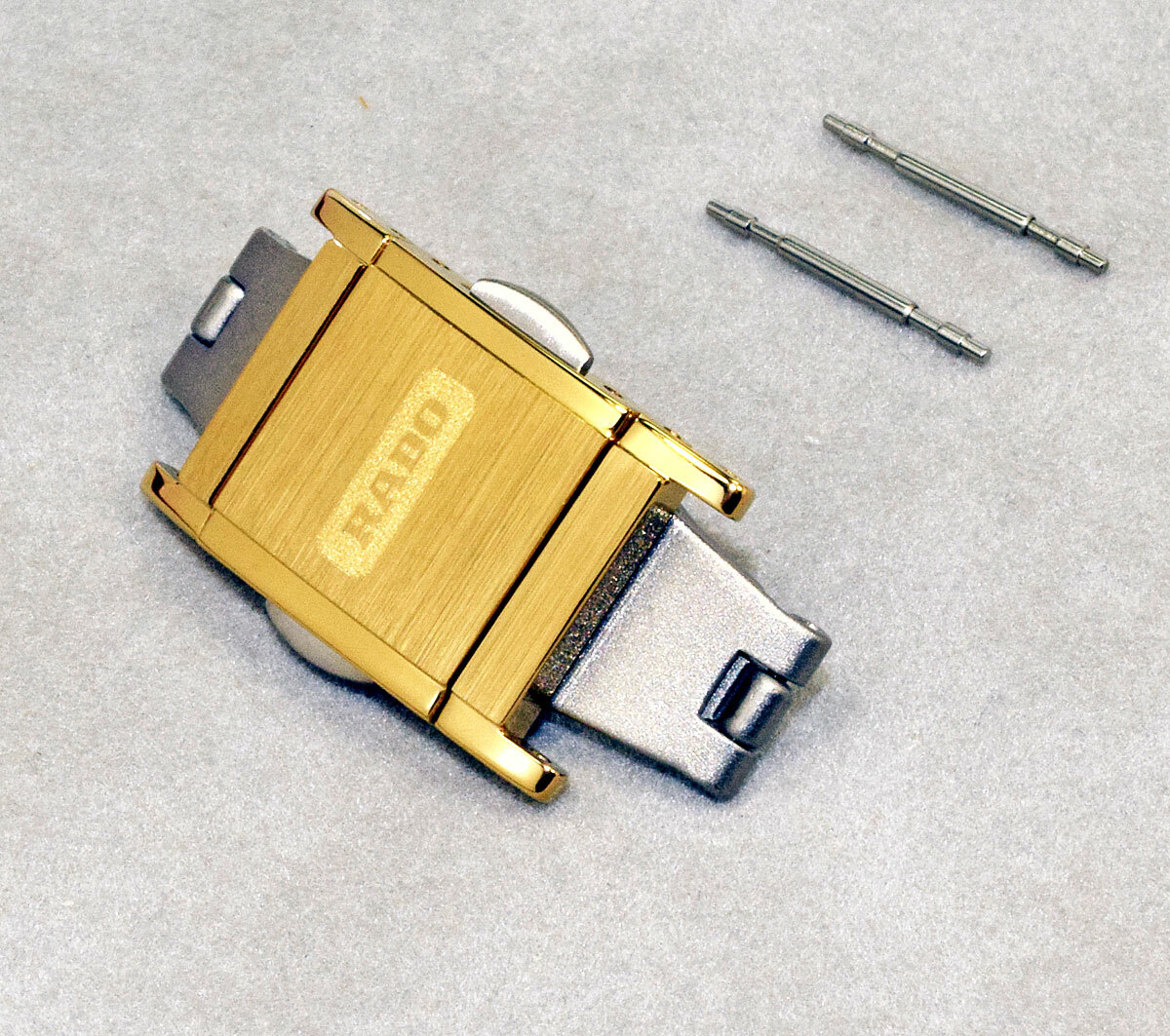 NEW Rado Integral Gold & Titanium Ladies Watch 15mm Bracelet Clasp 04406, 4406