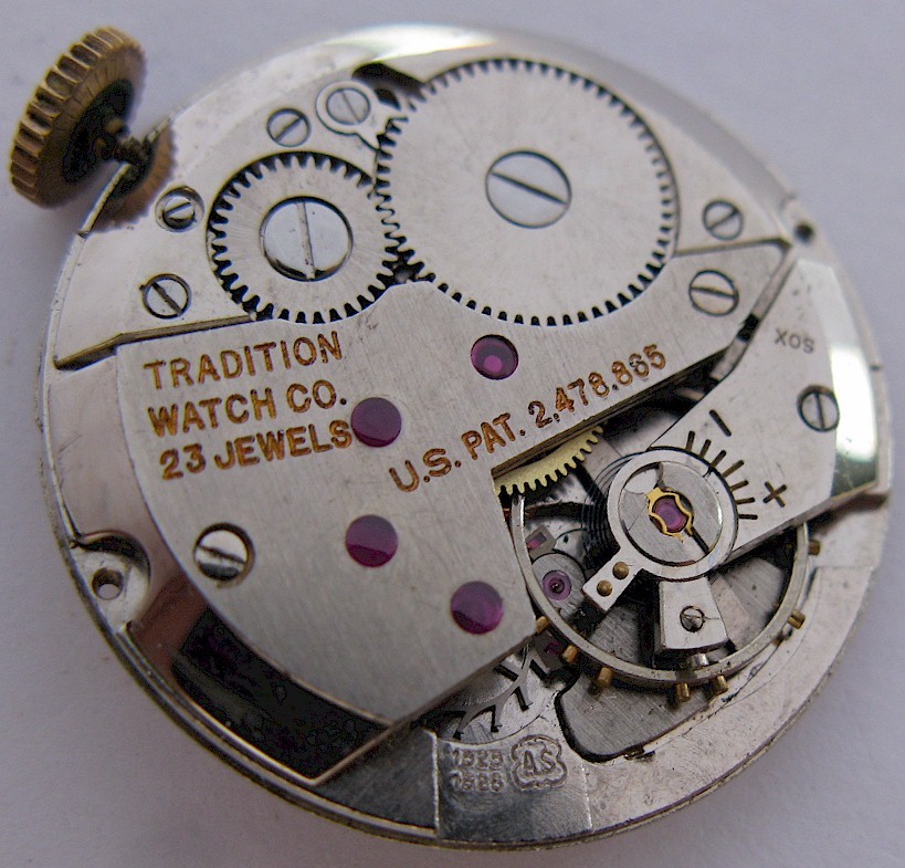 AS 1525 1526 manual Tradition watch movement 23 jewels for part …