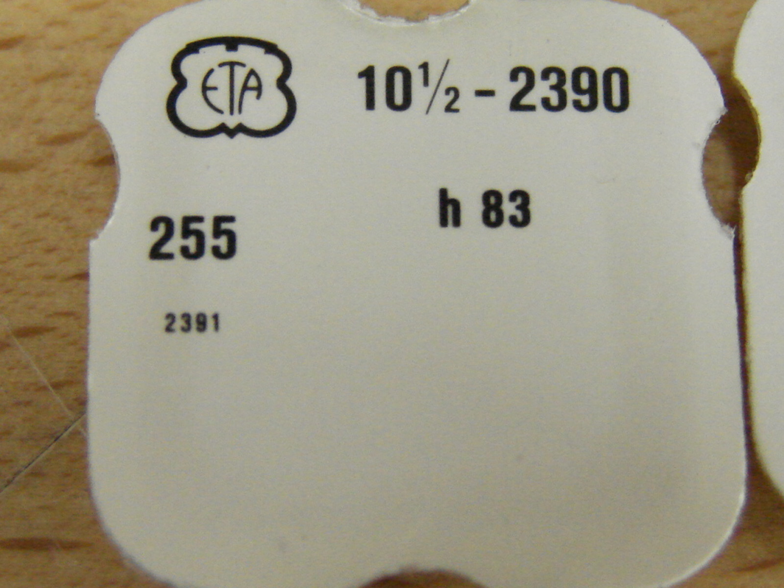 ETA caliber 2390 wristwatch parts many to choose from 401, 723, 729, 410, 407+++
