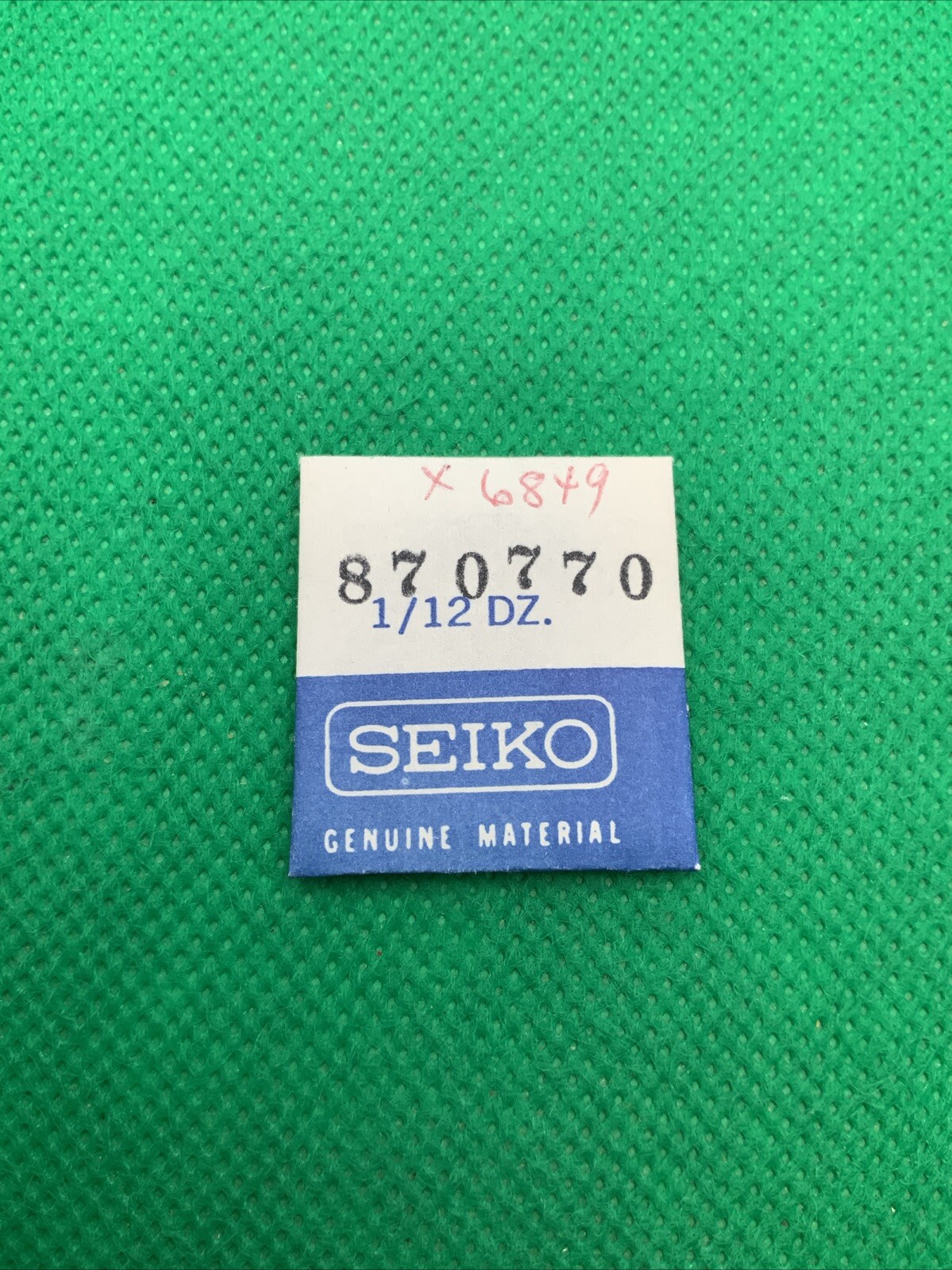 Genuine Seiko 870 770 Day Star With Day Dial Disc Watch Part 870770