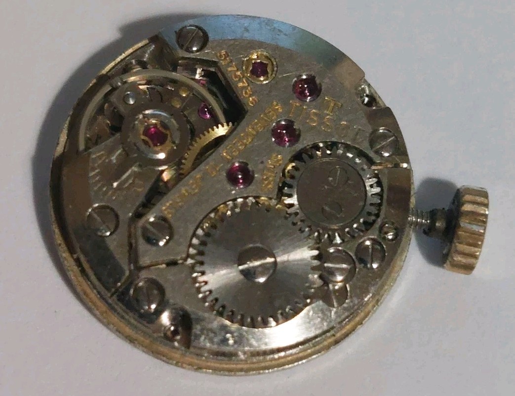 Vintage Tissot Ladies Mechanical Watch Movement (Balance Is Okay)