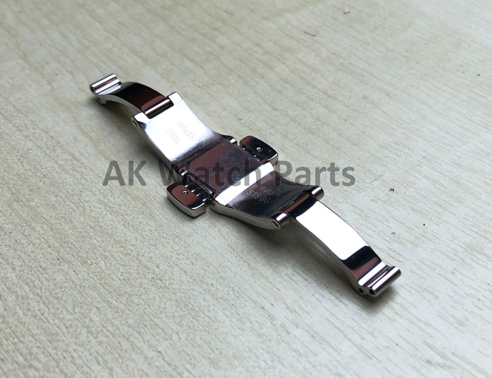 6mm Silver Butterfly CLASP/BUCKLE Fits Tissot PRS516 Couturier Tradition Strap