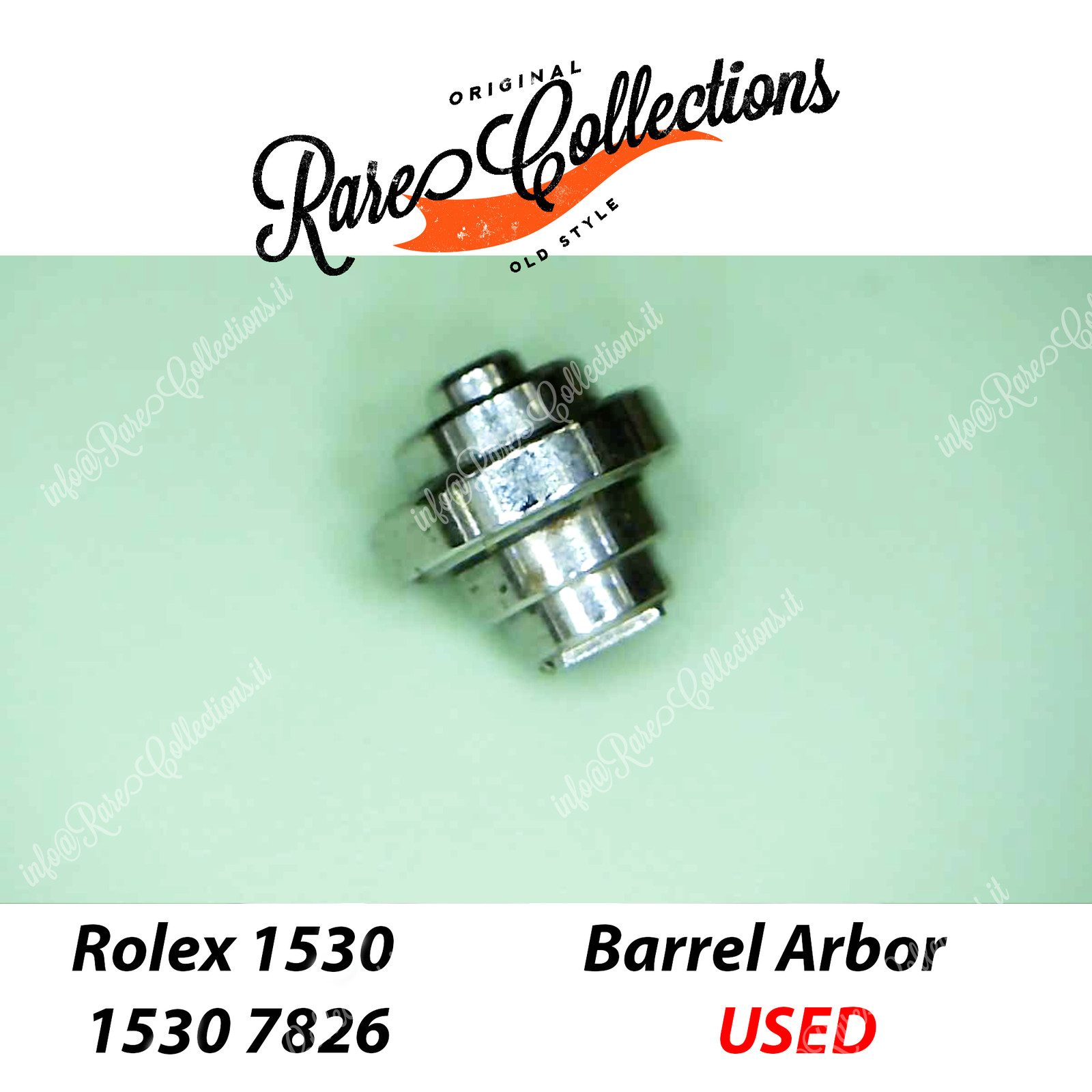 USED Used Rolex 1530 7826 Arbor Barrel Barrel Pin