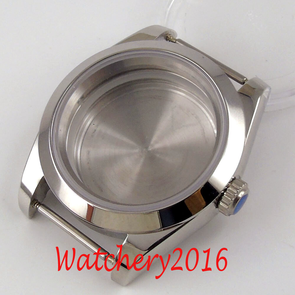39mm/36mm Domed Glass Watch Case Fit NH35 Miyota8215 DG2813 ETA2824 2836 PT5000