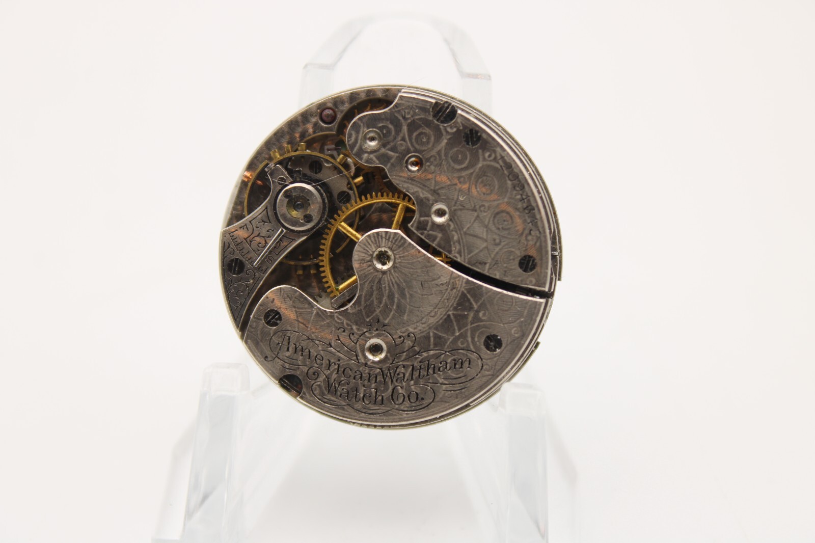 1902 WALTHAM POCKET WATCH MOVEMENT 12094643 GRADE: SEASIDE 0s 7j (EC)