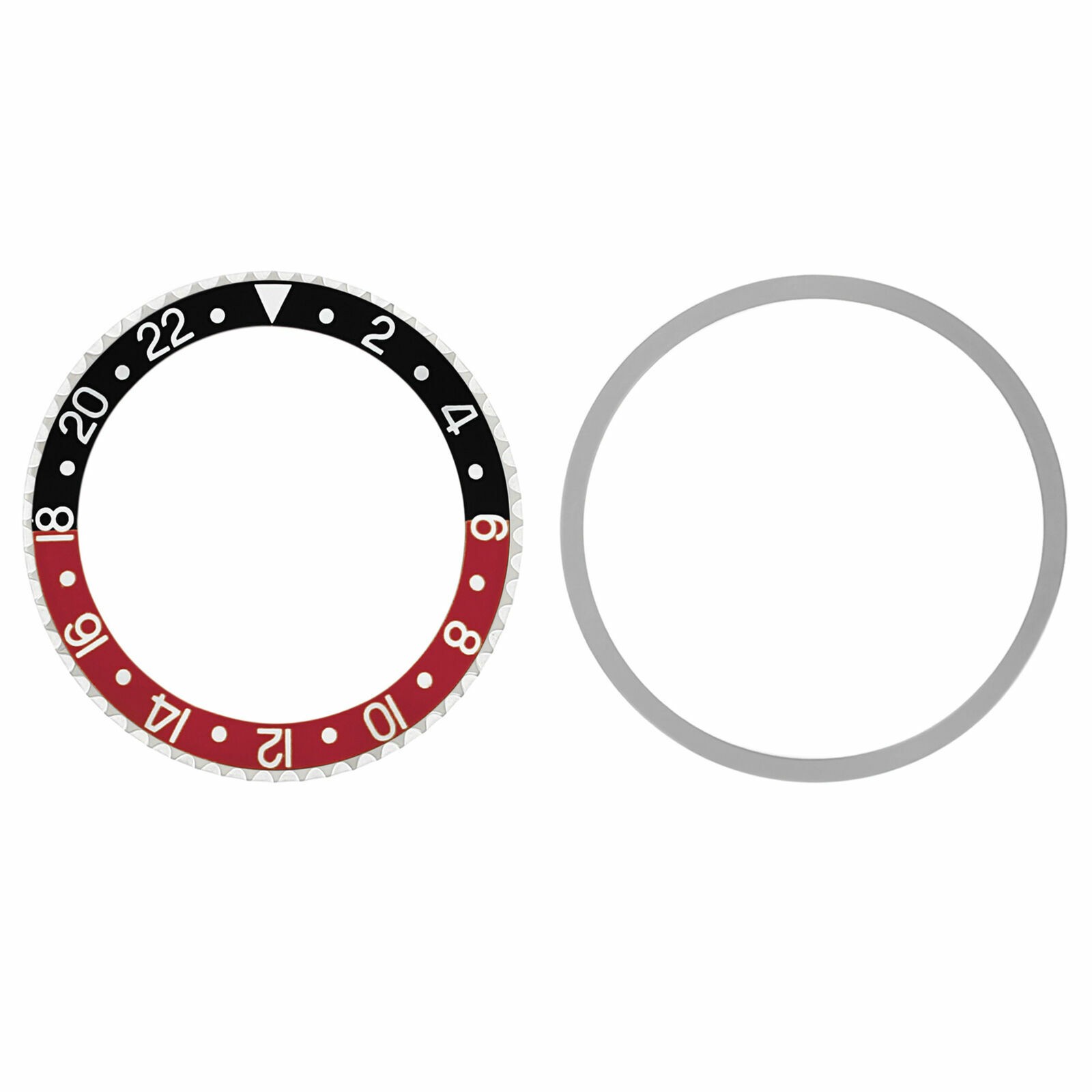 Bezel & Insert For Rolex GMT Master 1670, 1675, 16750 16753 16758 Black Red Coke