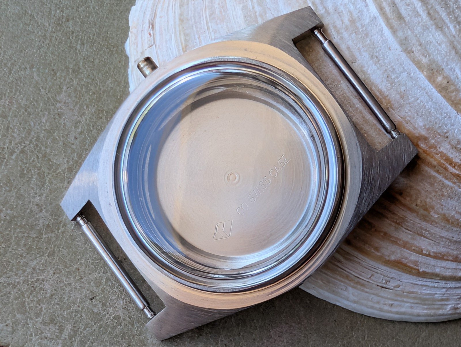 Vintage 1960/70’s TK All SS Diver Case/Loose Countdown Bezel/Crystal/Spring Bars