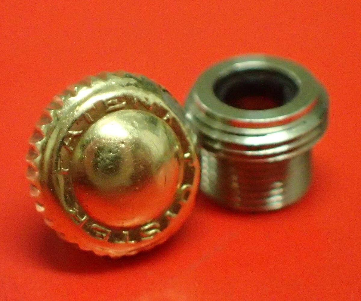 ROLEX Original Patent Gold Crown Tube 5.5mm Bubbleback Oyster Royal