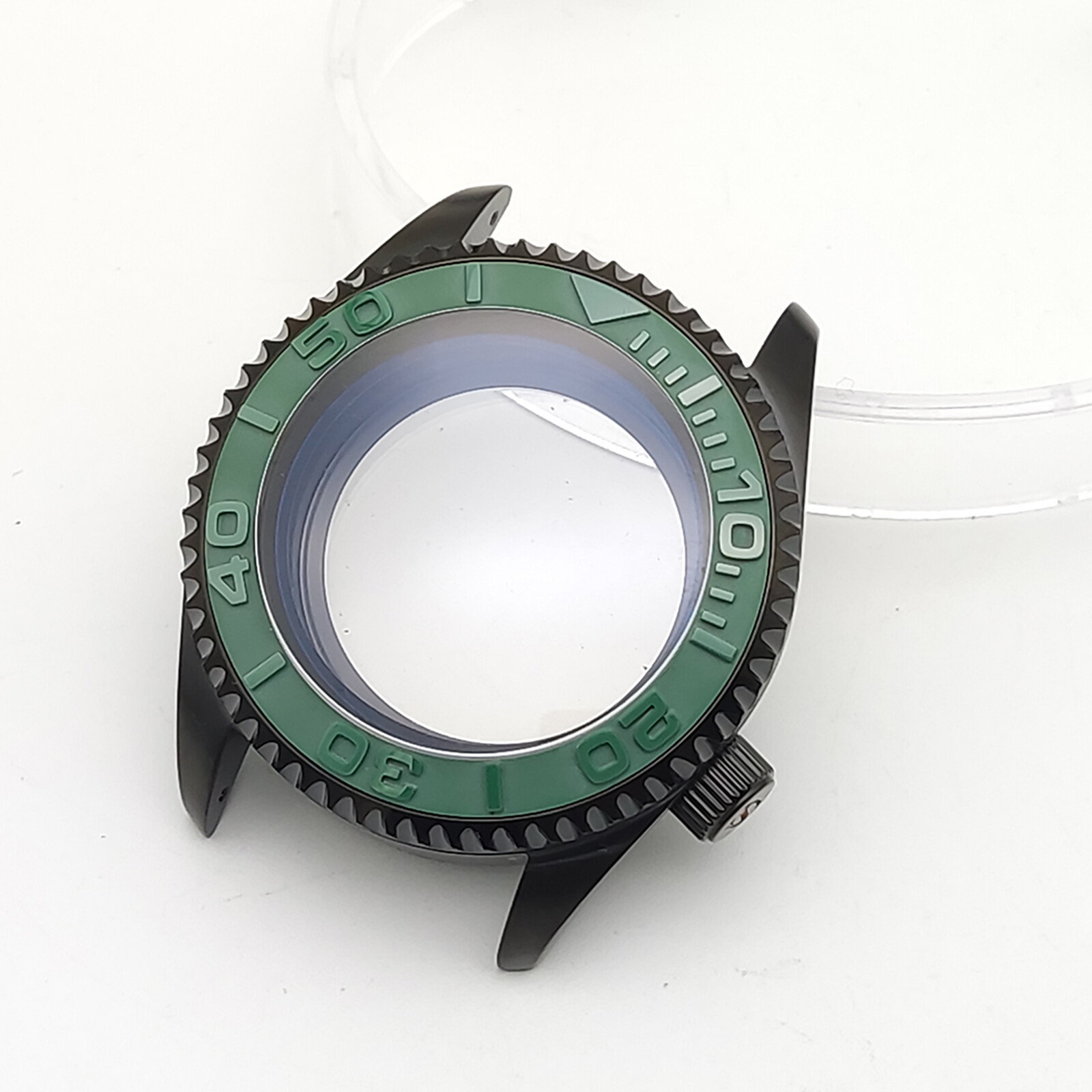 42MM Watch Case Modified SK007 Sapphire Glass Steel Case For NH35/NH36 Movement