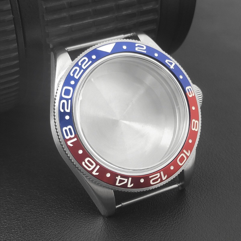 39mm Watch Mod Sapphire Glass Stainless Case for NH35 NH36 8215 Movement
