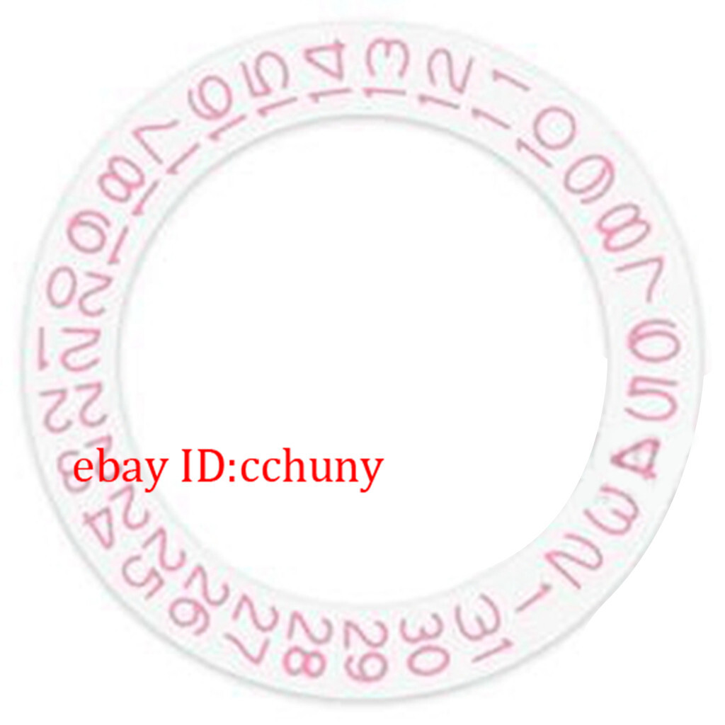 38mm white NH35 NH36 Fit 3 o’clock date
