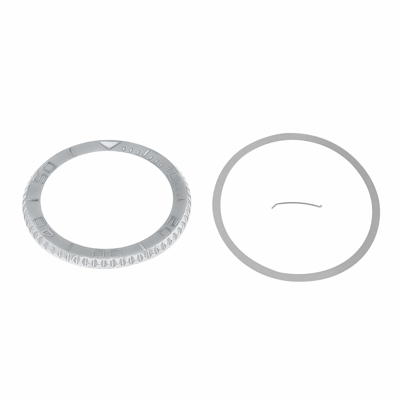 BEZEL INSERT COMPLETE FOR YACHTMASTER 16800 16608 16610 16613 STAINLESS STEEL