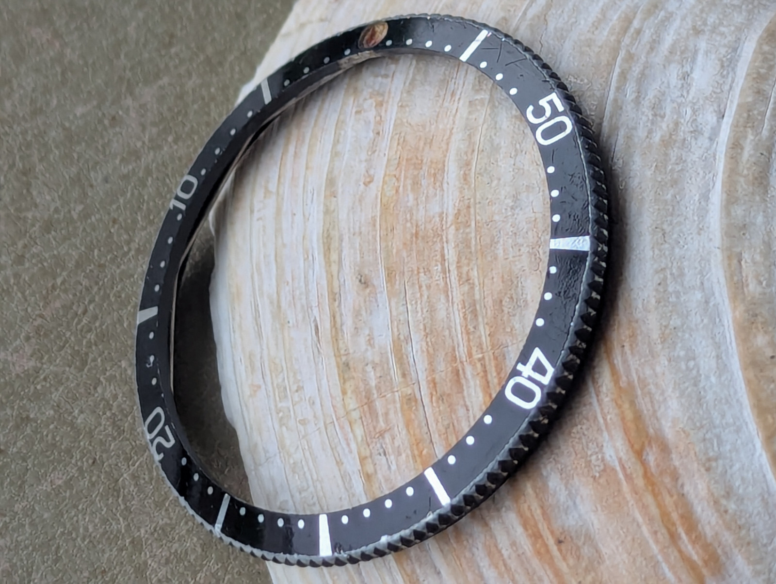 Vintage Early 1960’s 1st Gen Titus Calypsomatic 5913 Diver COUNTDOWN BEZEL ONLY