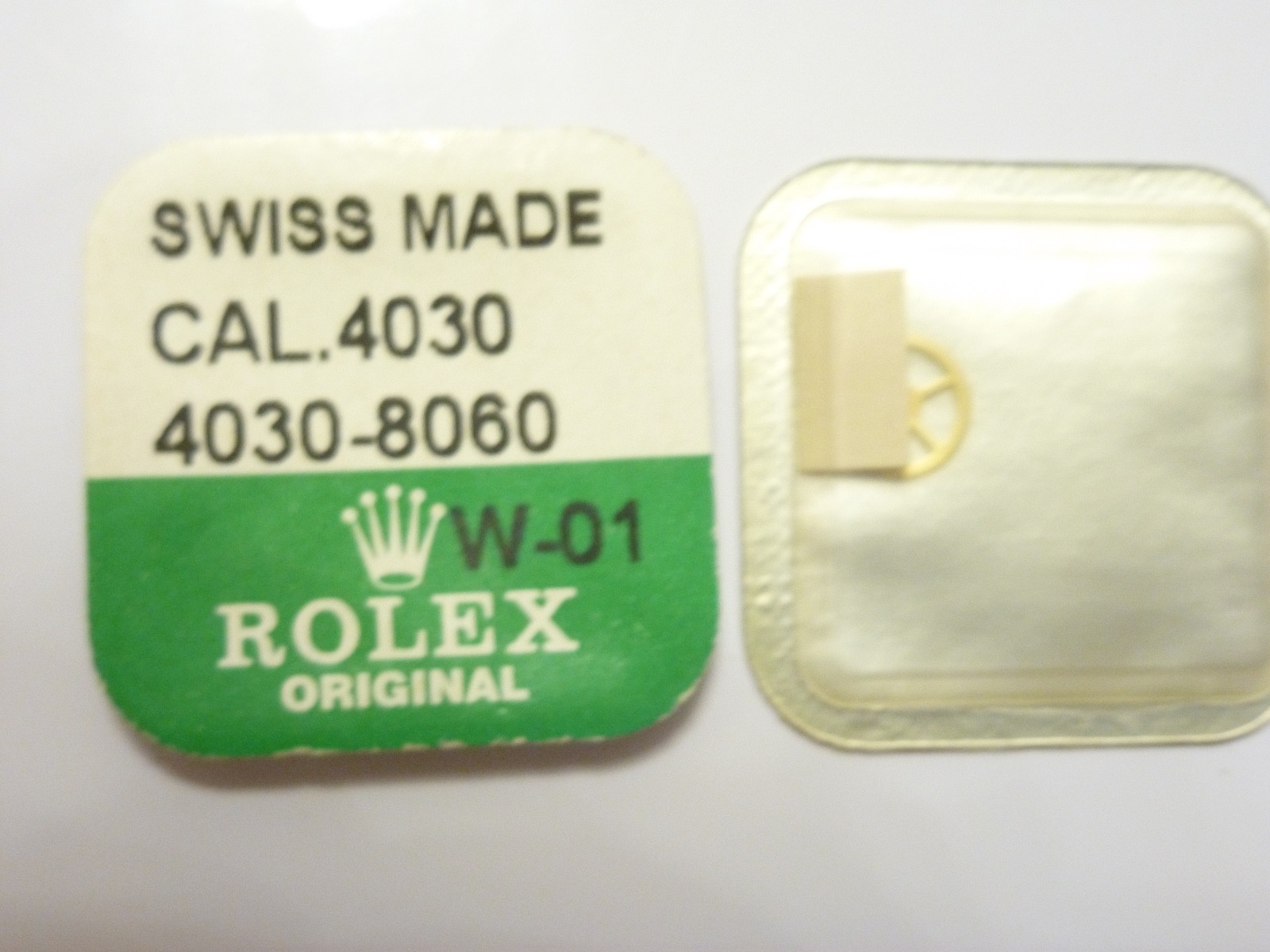 Genuine Rolex 4030 8060 Driving Wheel Part Brand New Sealed