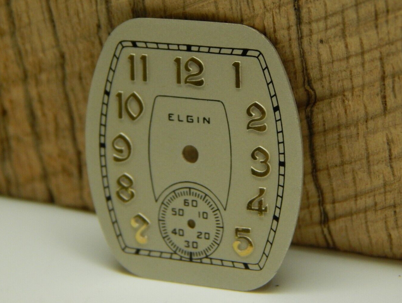 Beautiful Elgin Watch Dial 26.8mm Circa 1920’s or 1930’s NEW OLD STOCK
