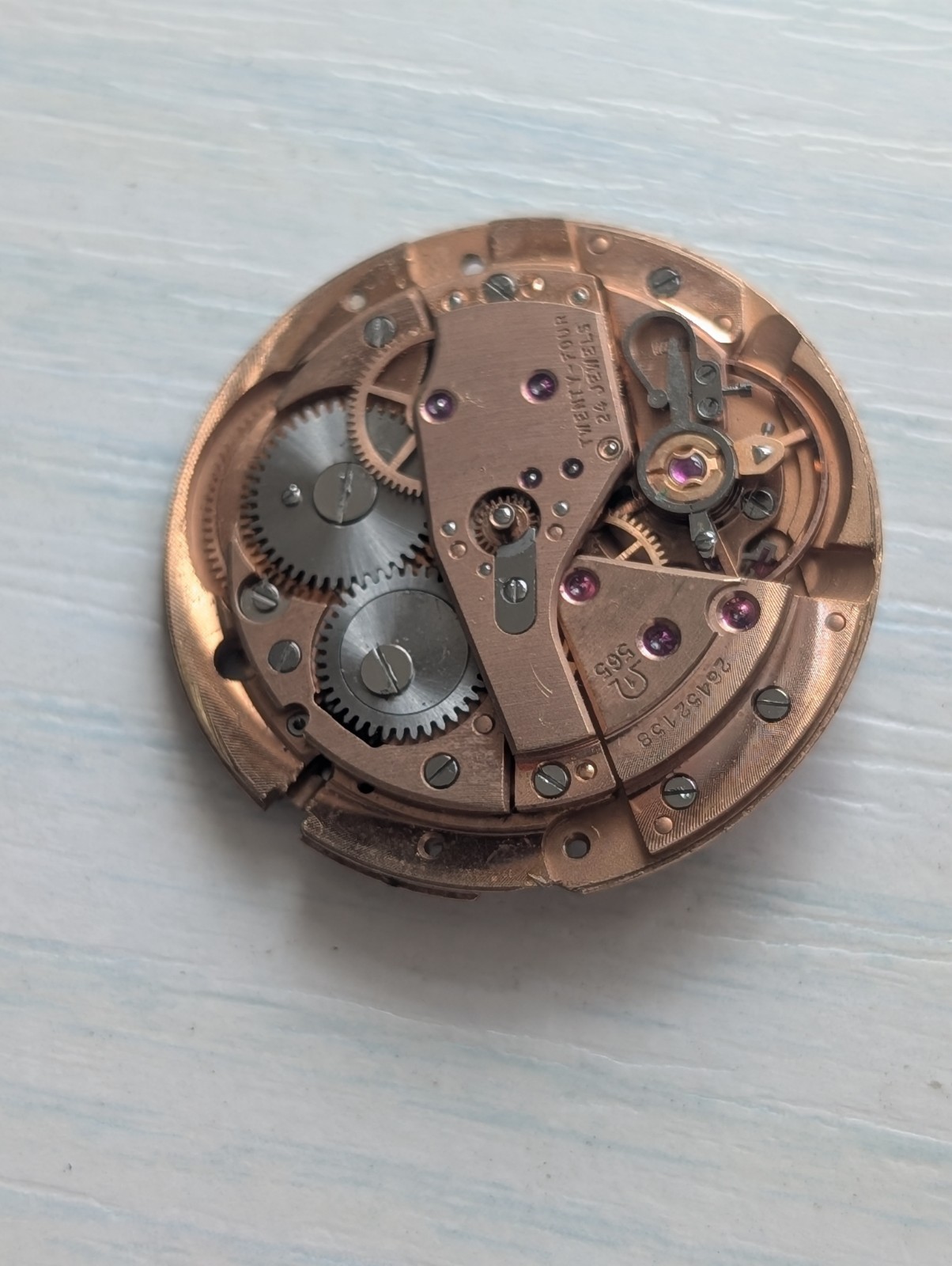 Vintage Omega 565 Automatic Watch Movement (Incomplete/Good Balance)