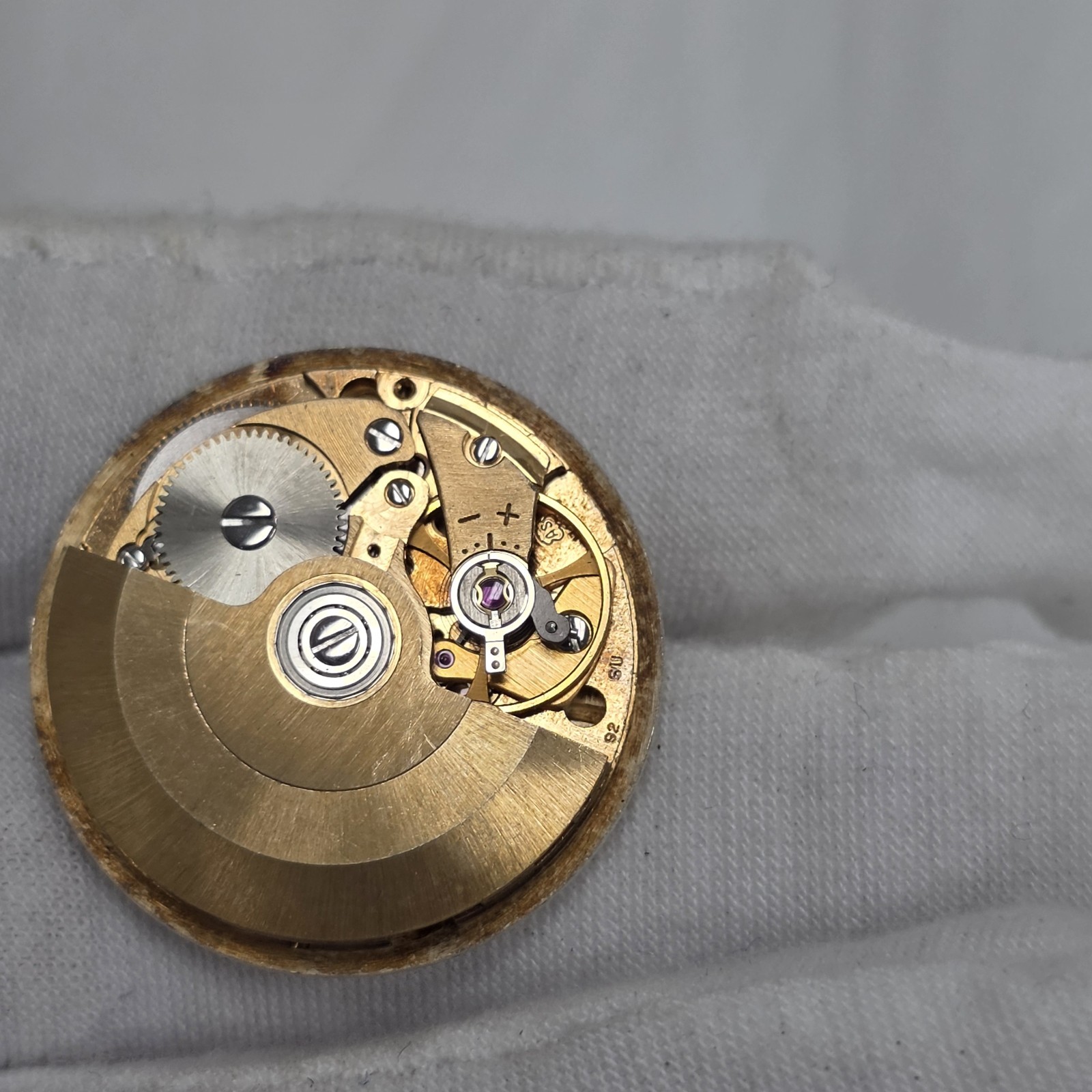 Vintage Elgin Cal 965 Mens Automatic Watch Movement 25 Jewel AS 1748/49