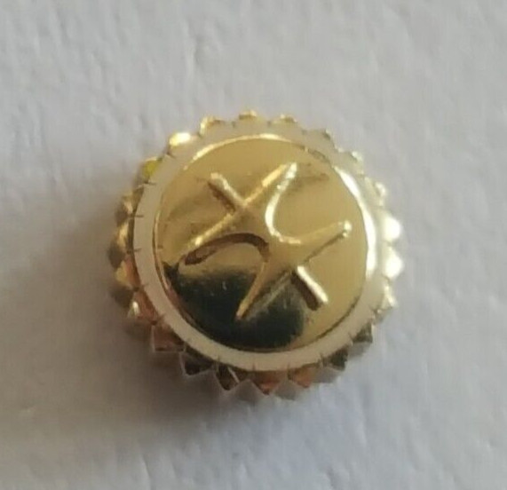 Hamilton Water Resistant Gold Plated Crown Number 785809