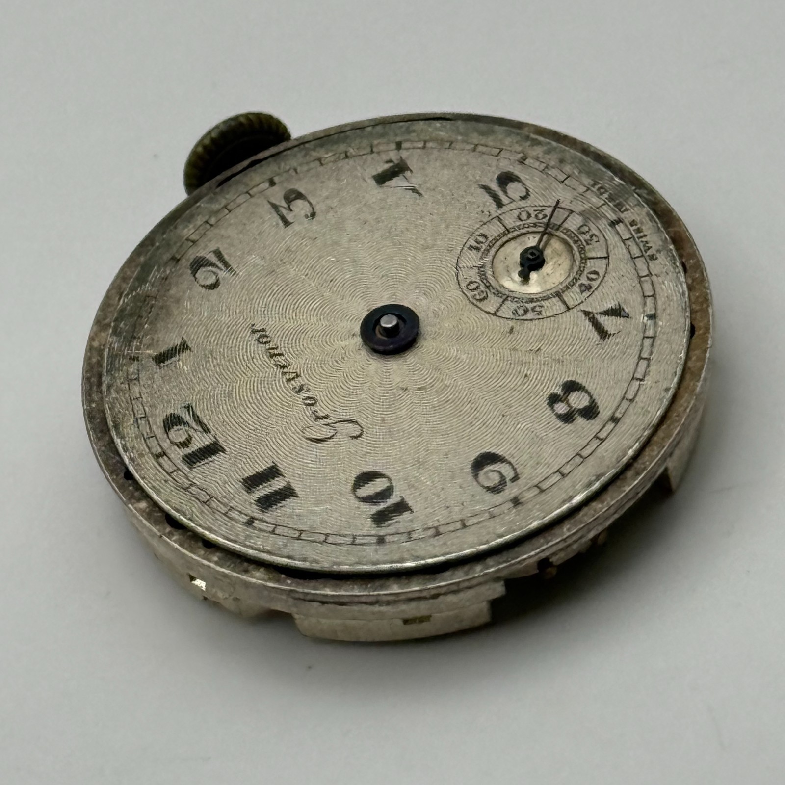 FHF 2 Watch Movement Grosvenor 15 Jewels Swiss Manual Wind Parts Repair 26.6mm