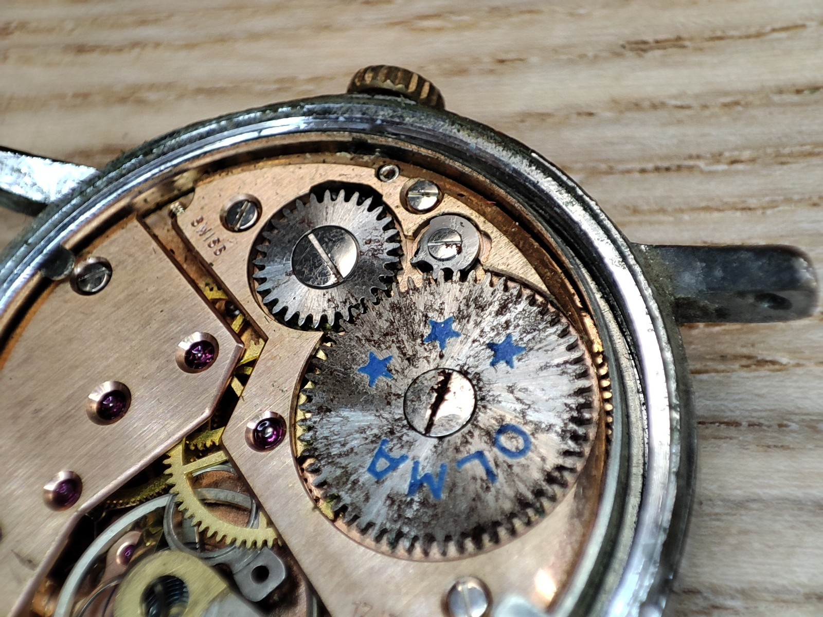 Unitas UT 6325 Watch movement Olma – 34.3 mm – for parts and spares