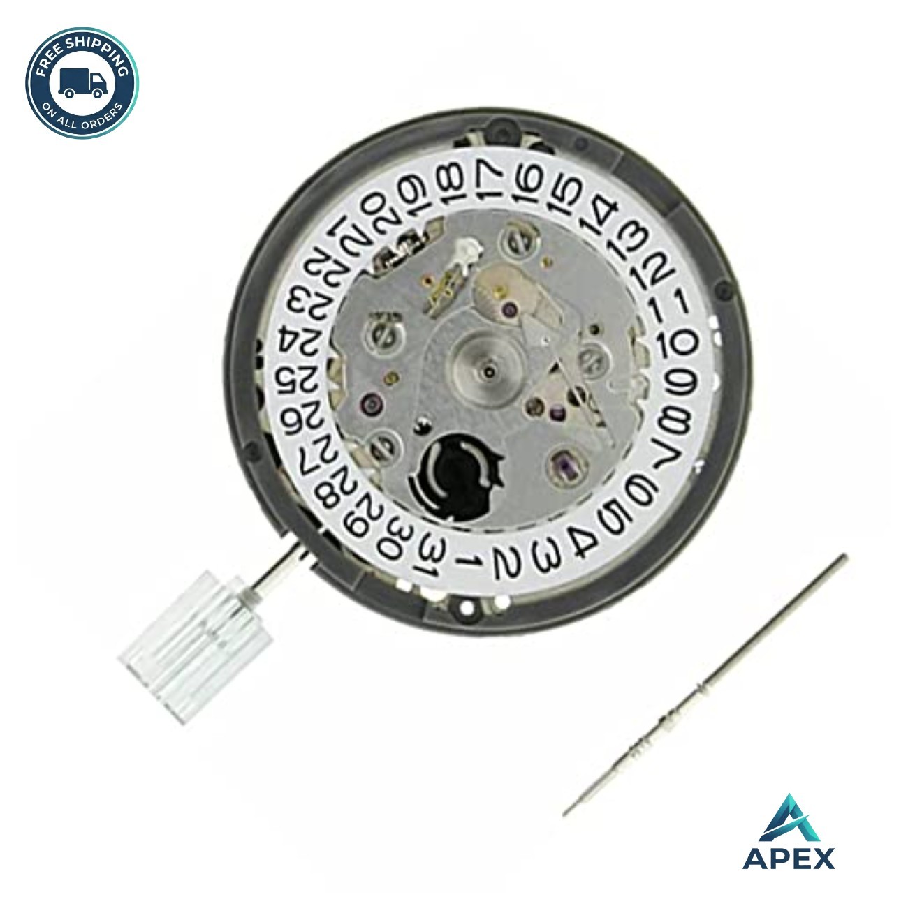 Mechanical Automatic Movement Date Crown Replacement Parts for NH35A NH35