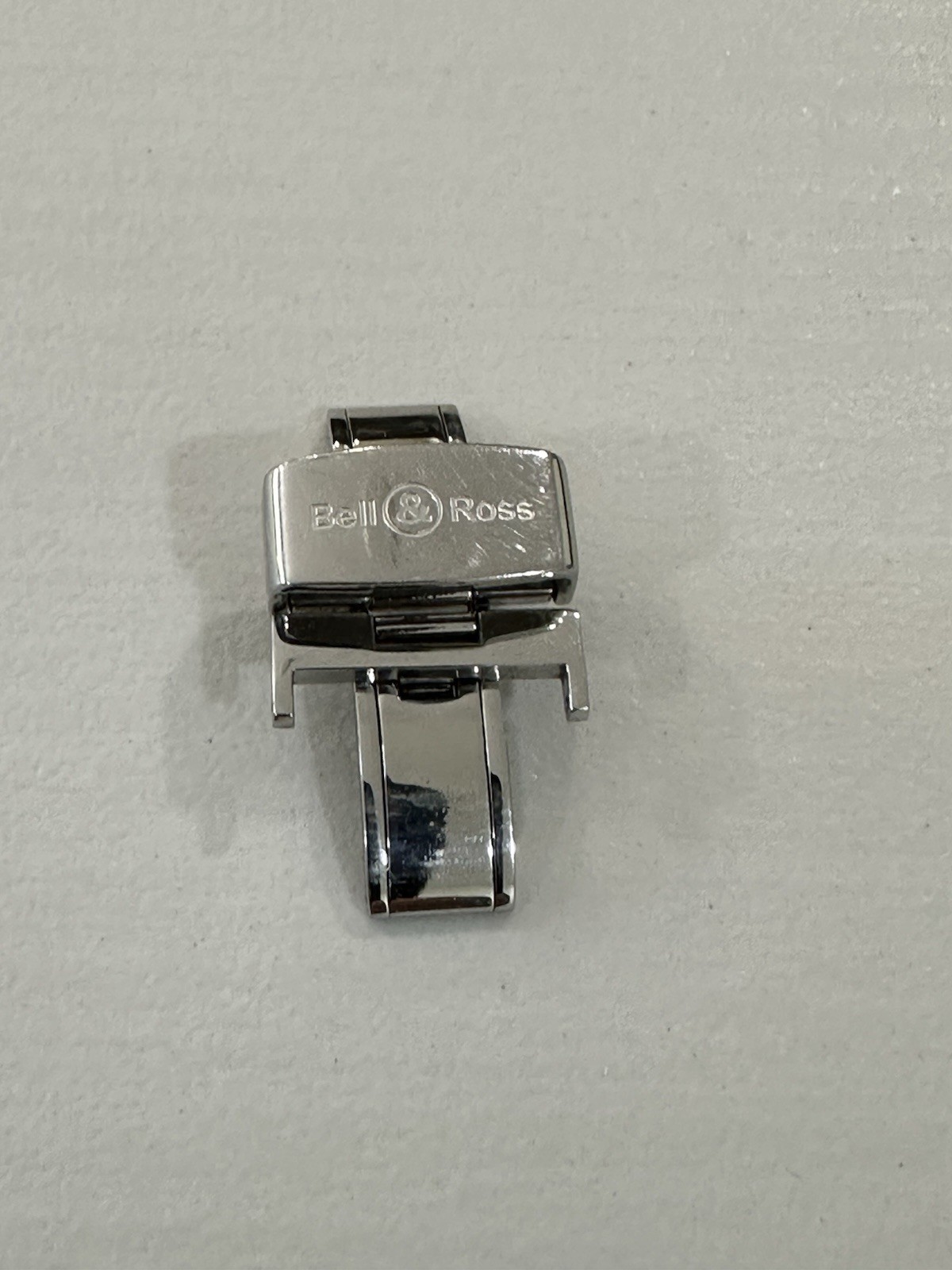 Genuine Bell & Ross 18mm S/S Deployment Folding Clasp OEM