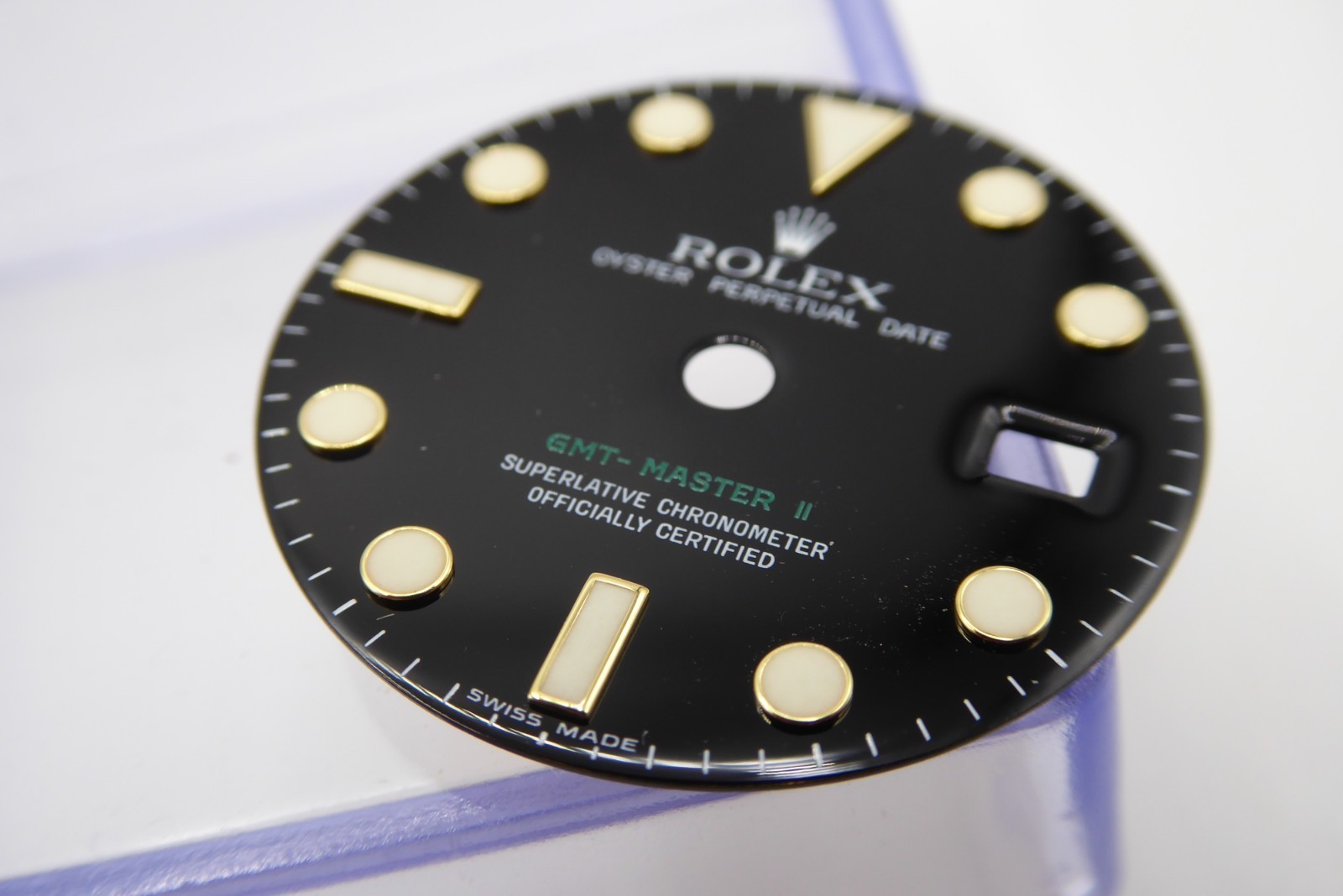 Rolex GMT Master II Gold Dial Lumi 116713/116718