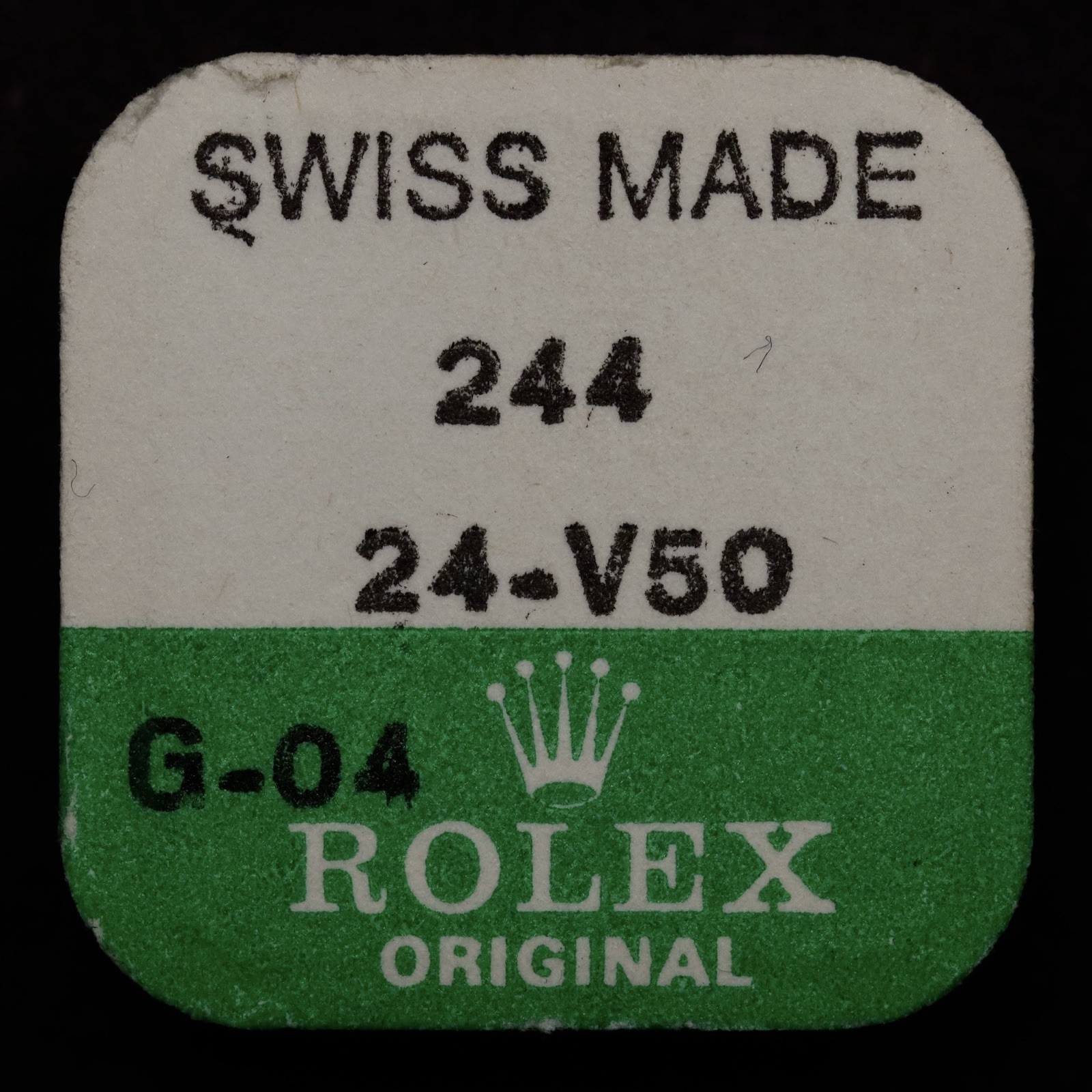 Original Rolex Spare Part # 244 24-V50 Sea-Dweller Escape Valve. Sealed NOS