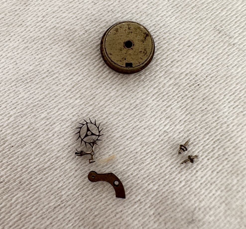 Vintage 11.7mm Ladies Wristwatch Movement Base Plate Unfinished Swiss High Grade