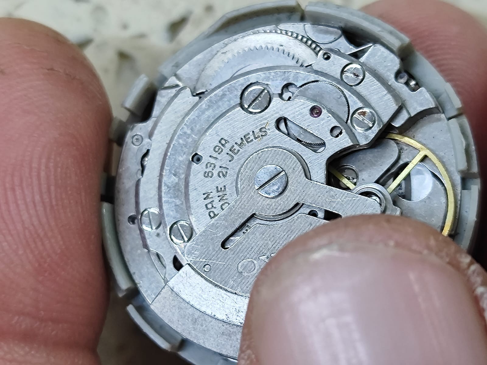 SEIKO 6309A-6319A Automatic Lot Movements With Dial Not Working for Parts