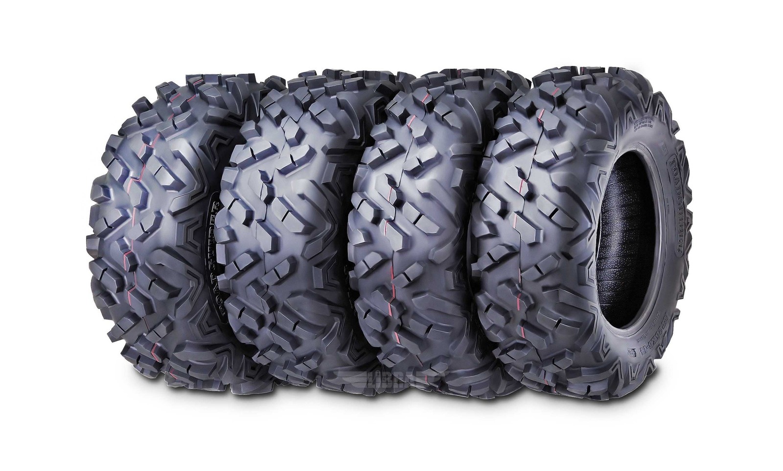 ROADGUIDER Full Set ATV UTV Tires 27×9-14 27x9x14 Front & 27×11-14 27x11x14 R…