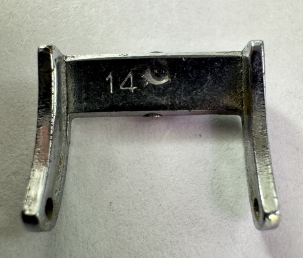Philip Watch Buckle 14mm Stainless Steel Original Product